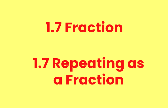 1.7 Fraction