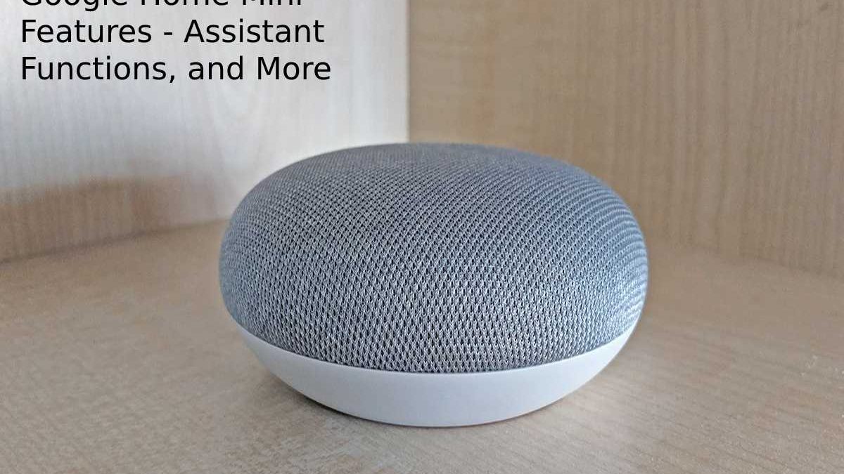 Google Home Mini Features Assistant Functions, and More