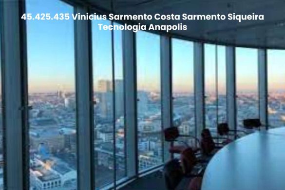 45.425.435 Vinicius Sarmento Costa Sarmento Siqueira Tecnologia Anapolis