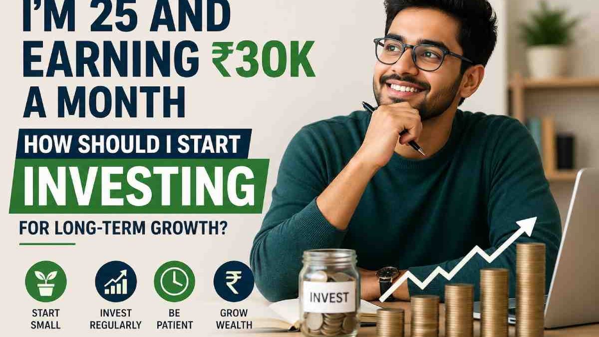 I’m 25 and Earning ₹30k a Month How Should I Start Investing for Long-Term Growth?