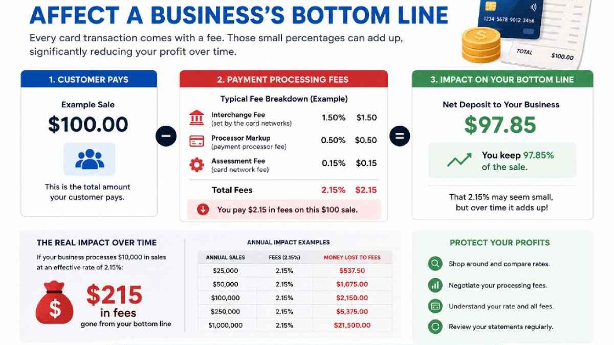How Payment Processing Fees Affect A Business’s Bottom Line